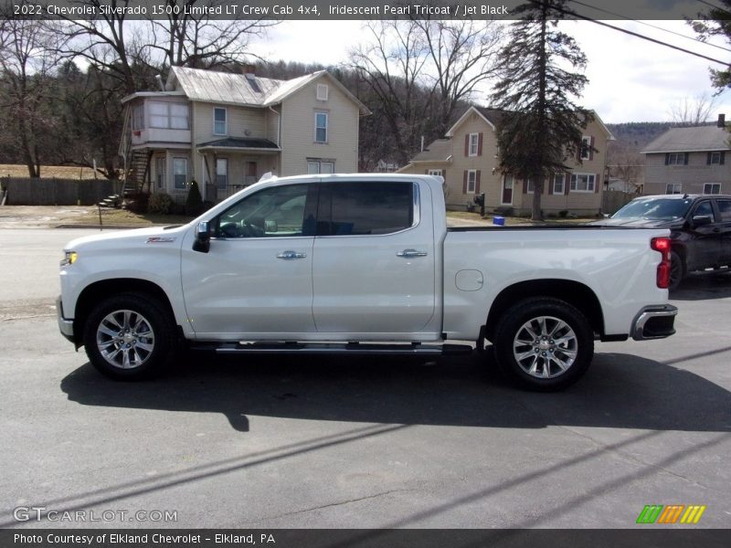 Iridescent Pearl Tricoat / Jet Black 2022 Chevrolet Silverado 1500 Limited LT Crew Cab 4x4