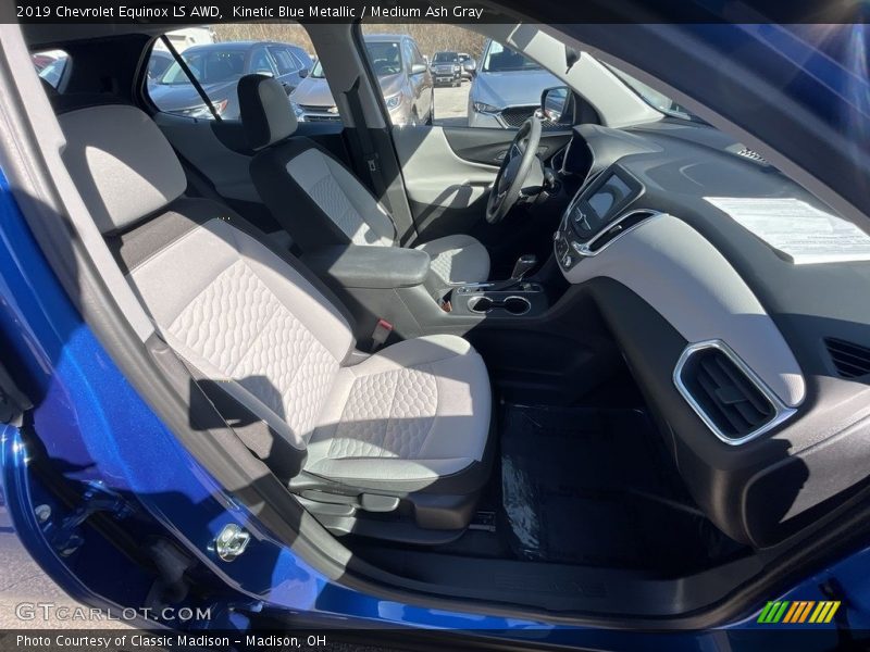 Kinetic Blue Metallic / Medium Ash Gray 2019 Chevrolet Equinox LS AWD