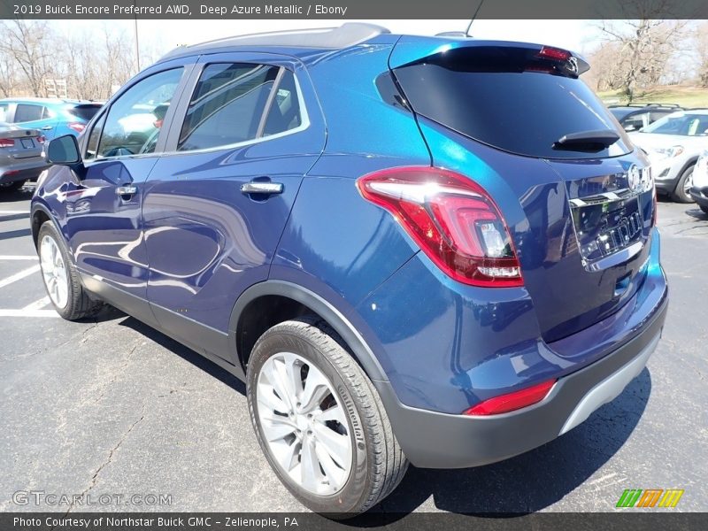 Deep Azure Metallic / Ebony 2019 Buick Encore Preferred AWD