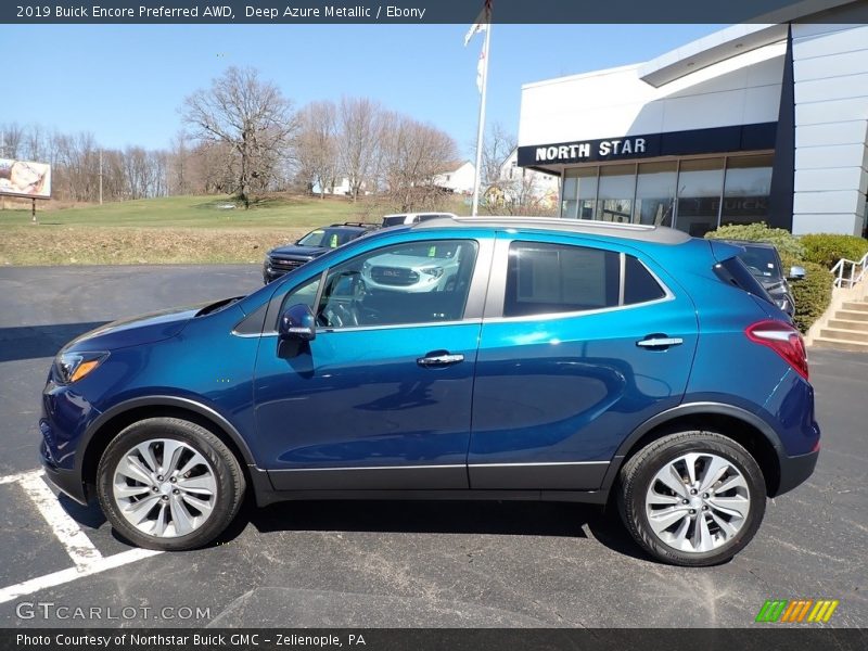 Deep Azure Metallic / Ebony 2019 Buick Encore Preferred AWD