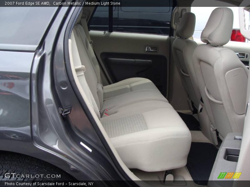 Carbon Metallic / Medium Light Stone 2007 Ford Edge SE AWD