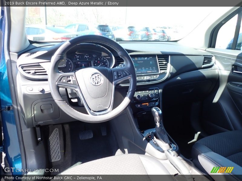 Deep Azure Metallic / Ebony 2019 Buick Encore Preferred AWD