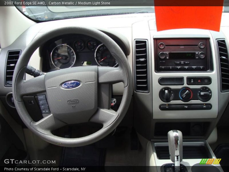 Carbon Metallic / Medium Light Stone 2007 Ford Edge SE AWD