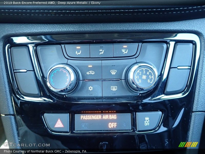 Deep Azure Metallic / Ebony 2019 Buick Encore Preferred AWD