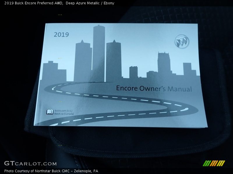 Deep Azure Metallic / Ebony 2019 Buick Encore Preferred AWD