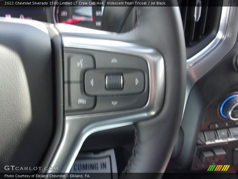 Iridescent Pearl Tricoat / Jet Black 2022 Chevrolet Silverado 1500 Limited LT Crew Cab 4x4