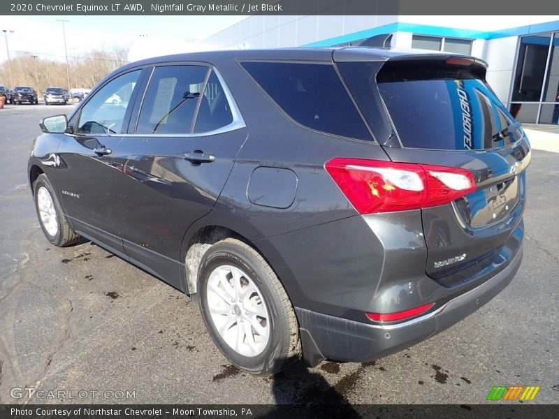 Nightfall Gray Metallic / Jet Black 2020 Chevrolet Equinox LT AWD