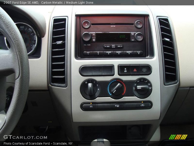 Carbon Metallic / Medium Light Stone 2007 Ford Edge SE AWD