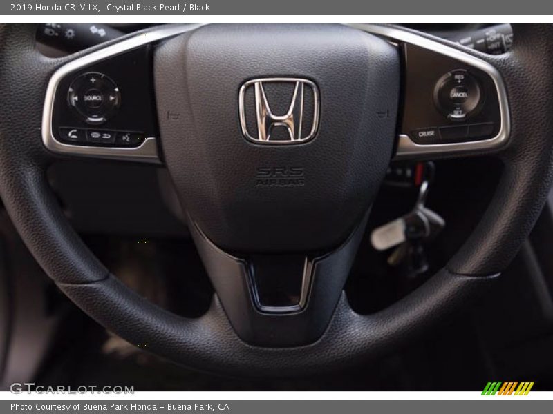 Crystal Black Pearl / Black 2019 Honda CR-V LX