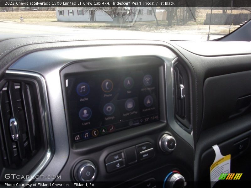 Iridescent Pearl Tricoat / Jet Black 2022 Chevrolet Silverado 1500 Limited LT Crew Cab 4x4