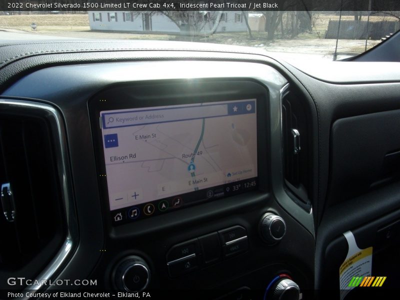 Iridescent Pearl Tricoat / Jet Black 2022 Chevrolet Silverado 1500 Limited LT Crew Cab 4x4
