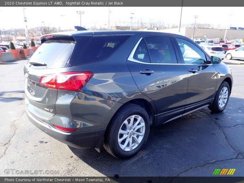 Nightfall Gray Metallic / Jet Black 2020 Chevrolet Equinox LT AWD