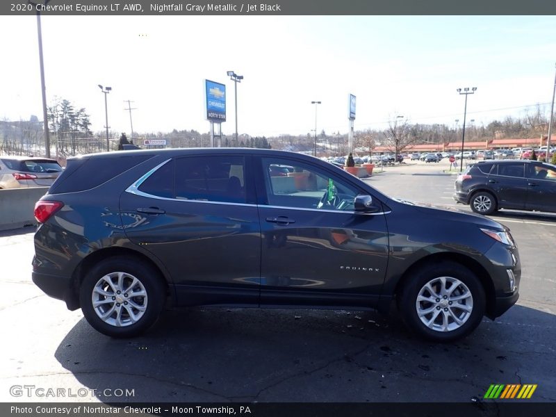Nightfall Gray Metallic / Jet Black 2020 Chevrolet Equinox LT AWD