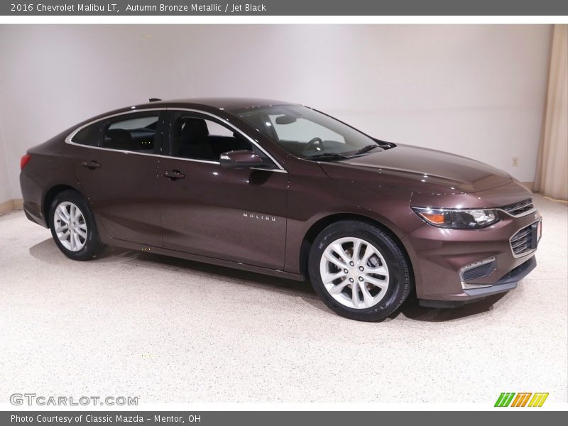 Autumn Bronze Metallic / Jet Black 2016 Chevrolet Malibu LT