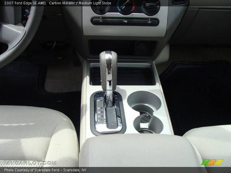 Carbon Metallic / Medium Light Stone 2007 Ford Edge SE AWD