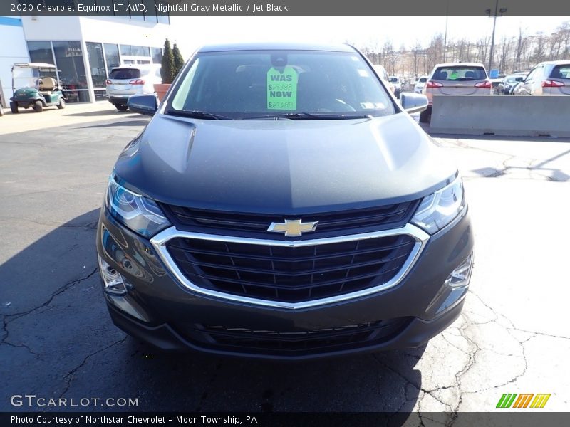 Nightfall Gray Metallic / Jet Black 2020 Chevrolet Equinox LT AWD