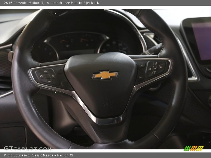 Autumn Bronze Metallic / Jet Black 2016 Chevrolet Malibu LT