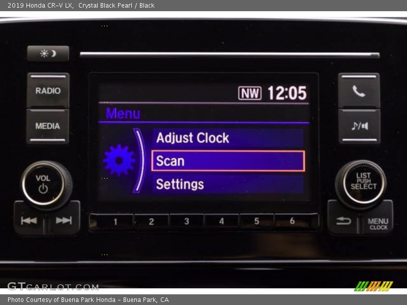 Crystal Black Pearl / Black 2019 Honda CR-V LX