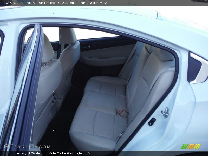 Crystal White Pearl / Warm Ivory 2015 Subaru Legacy 3.6R Limited