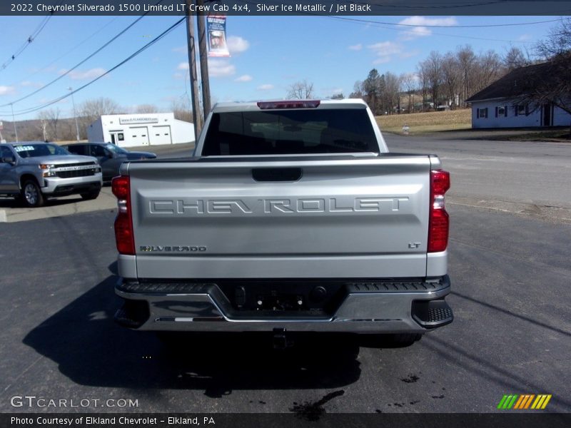 Silver Ice Metallic / Jet Black 2022 Chevrolet Silverado 1500 Limited LT Crew Cab 4x4