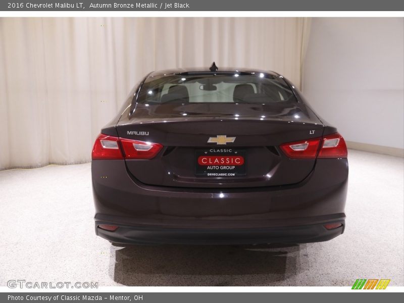 Autumn Bronze Metallic / Jet Black 2016 Chevrolet Malibu LT