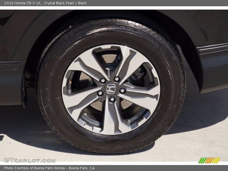 Crystal Black Pearl / Black 2019 Honda CR-V LX