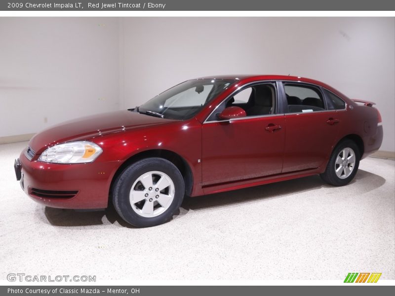 Red Jewel Tintcoat / Ebony 2009 Chevrolet Impala LT