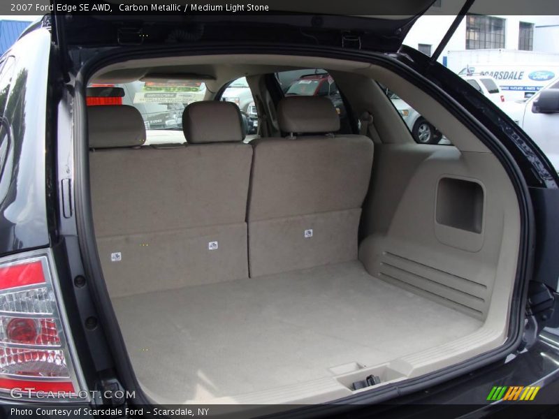 Carbon Metallic / Medium Light Stone 2007 Ford Edge SE AWD