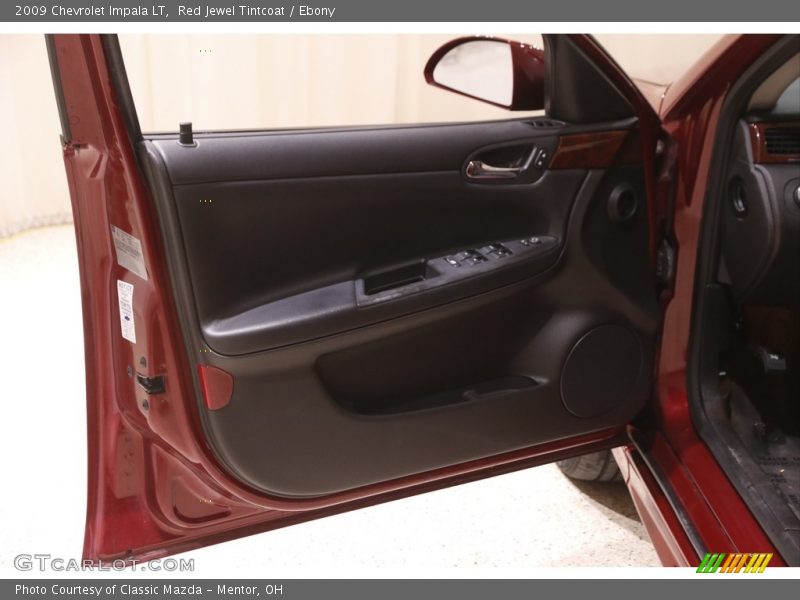 Red Jewel Tintcoat / Ebony 2009 Chevrolet Impala LT