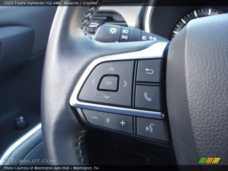 Blueprint / Graphite 2020 Toyota Highlander XLE AWD