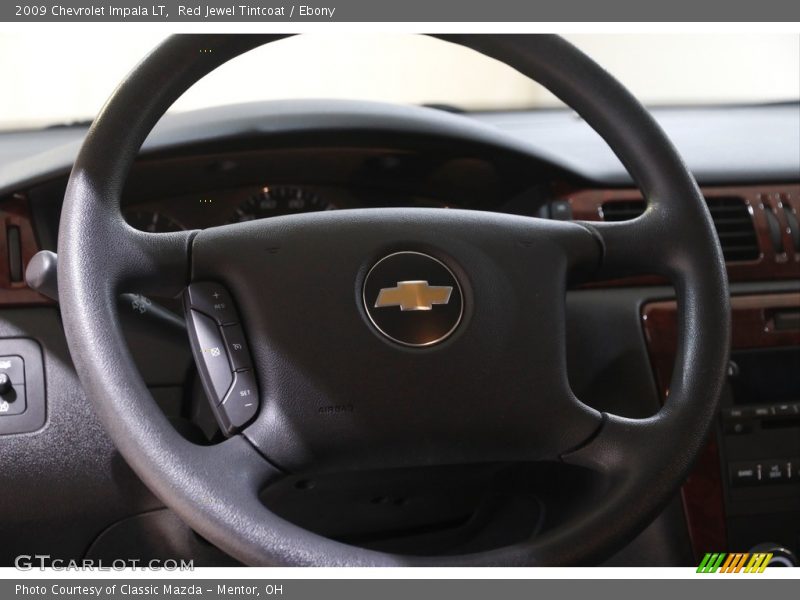Red Jewel Tintcoat / Ebony 2009 Chevrolet Impala LT