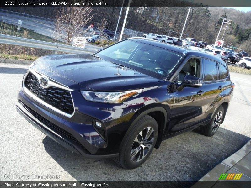 Blueprint / Graphite 2020 Toyota Highlander XLE AWD