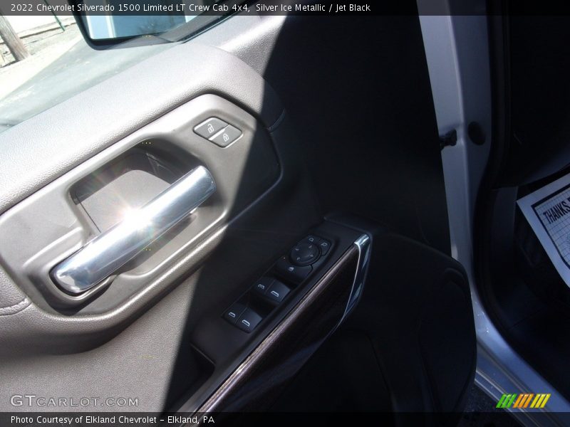 Silver Ice Metallic / Jet Black 2022 Chevrolet Silverado 1500 Limited LT Crew Cab 4x4