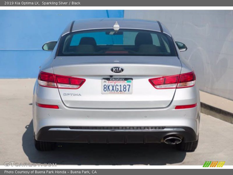 Sparkling Silver / Black 2019 Kia Optima LX