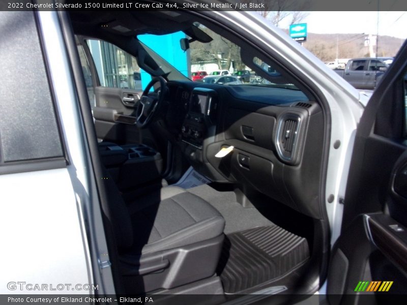 Silver Ice Metallic / Jet Black 2022 Chevrolet Silverado 1500 Limited LT Crew Cab 4x4