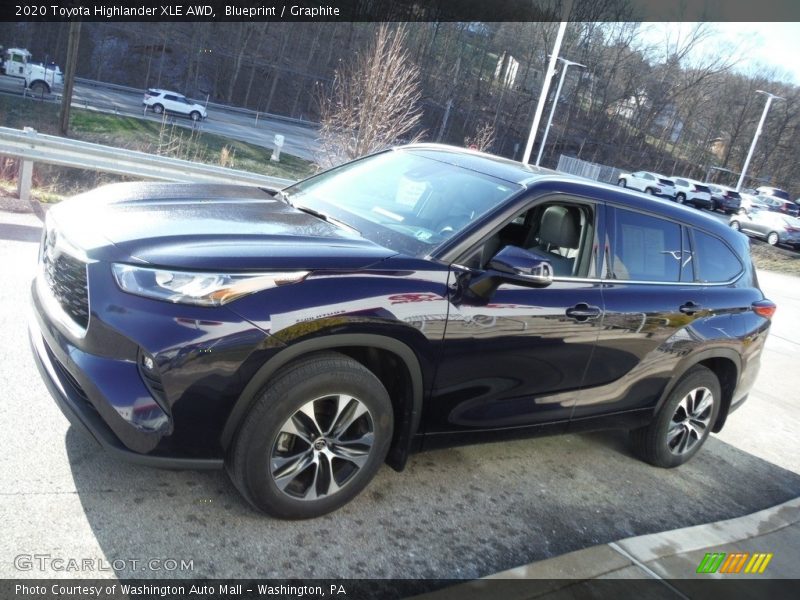 Blueprint / Graphite 2020 Toyota Highlander XLE AWD
