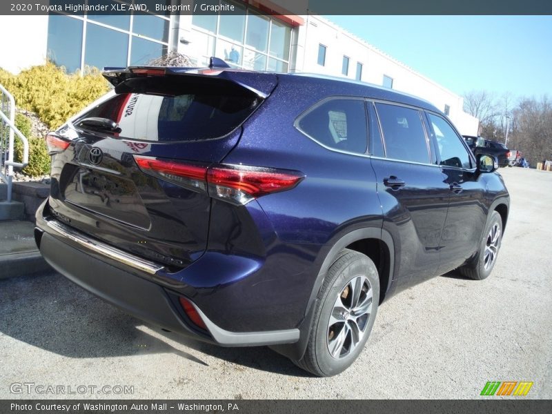 Blueprint / Graphite 2020 Toyota Highlander XLE AWD