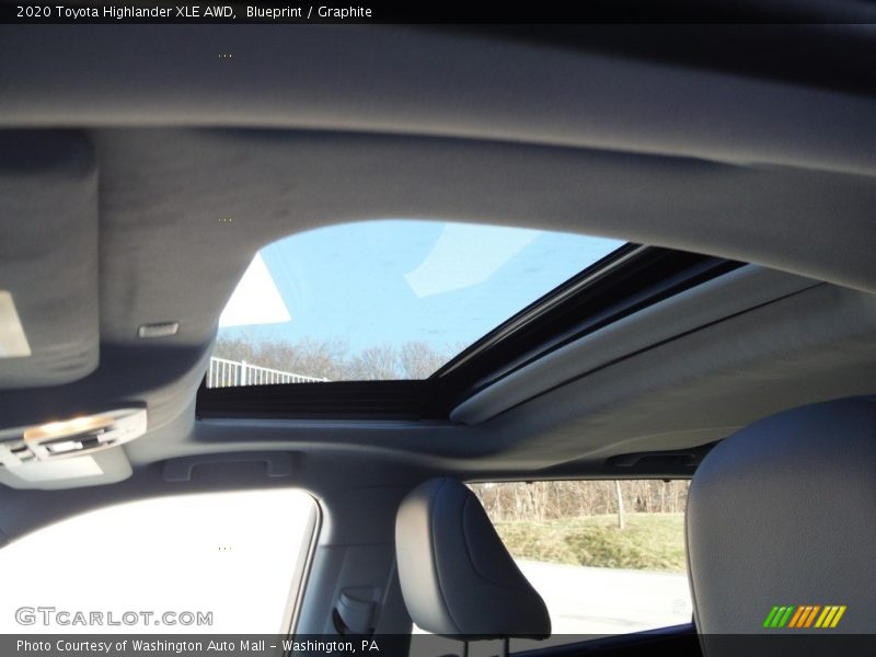 Blueprint / Graphite 2020 Toyota Highlander XLE AWD