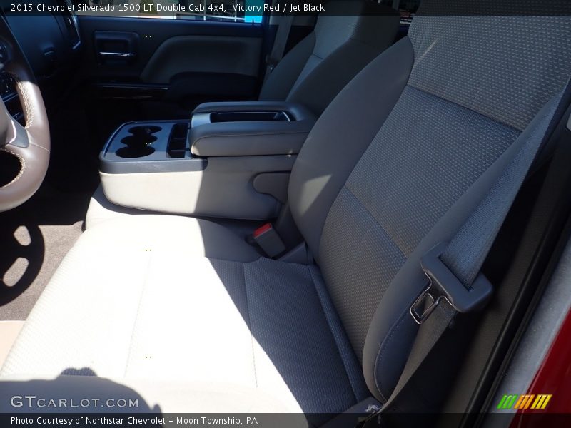 Victory Red / Jet Black 2015 Chevrolet Silverado 1500 LT Double Cab 4x4