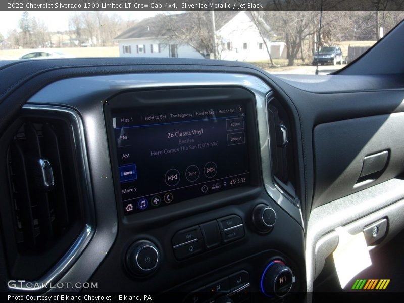 Silver Ice Metallic / Jet Black 2022 Chevrolet Silverado 1500 Limited LT Crew Cab 4x4
