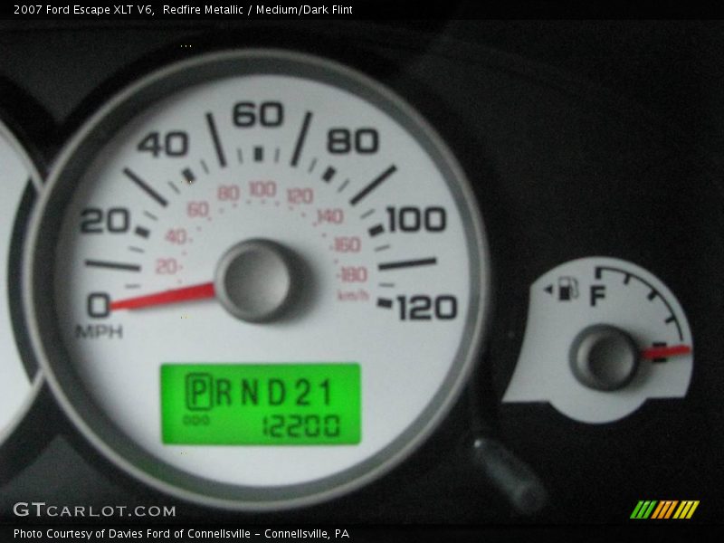 Redfire Metallic / Medium/Dark Flint 2007 Ford Escape XLT V6