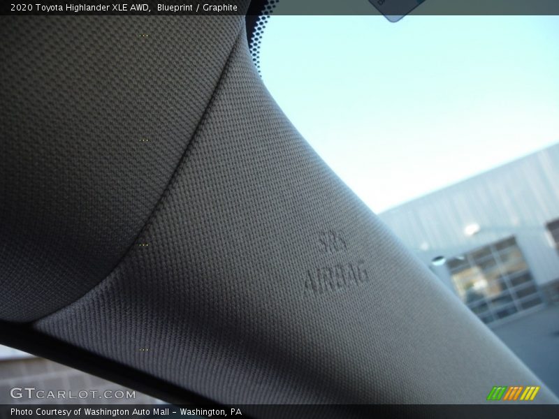 Blueprint / Graphite 2020 Toyota Highlander XLE AWD