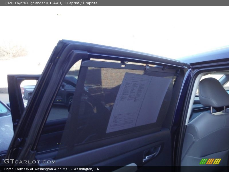 Blueprint / Graphite 2020 Toyota Highlander XLE AWD