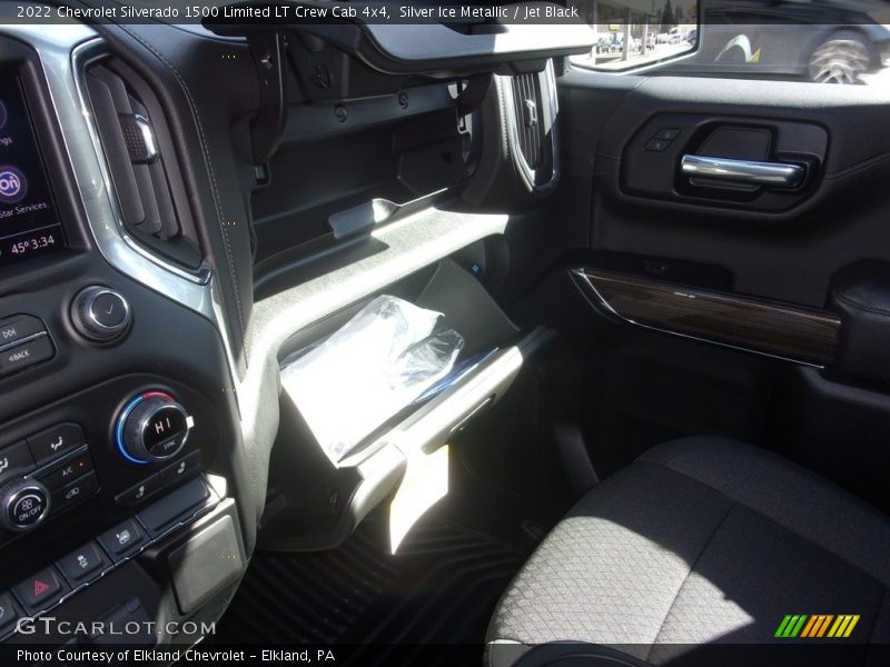 Silver Ice Metallic / Jet Black 2022 Chevrolet Silverado 1500 Limited LT Crew Cab 4x4