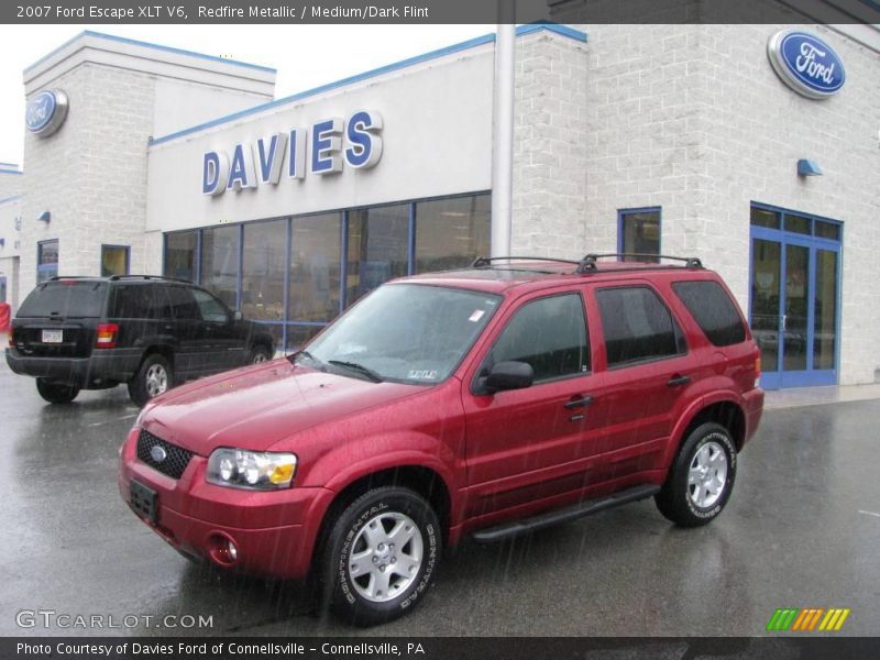 Redfire Metallic / Medium/Dark Flint 2007 Ford Escape XLT V6