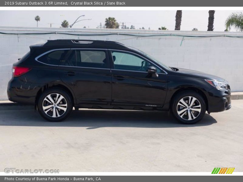 Crystal Black Silica / Slate Black 2019 Subaru Outback 3.6R Limited