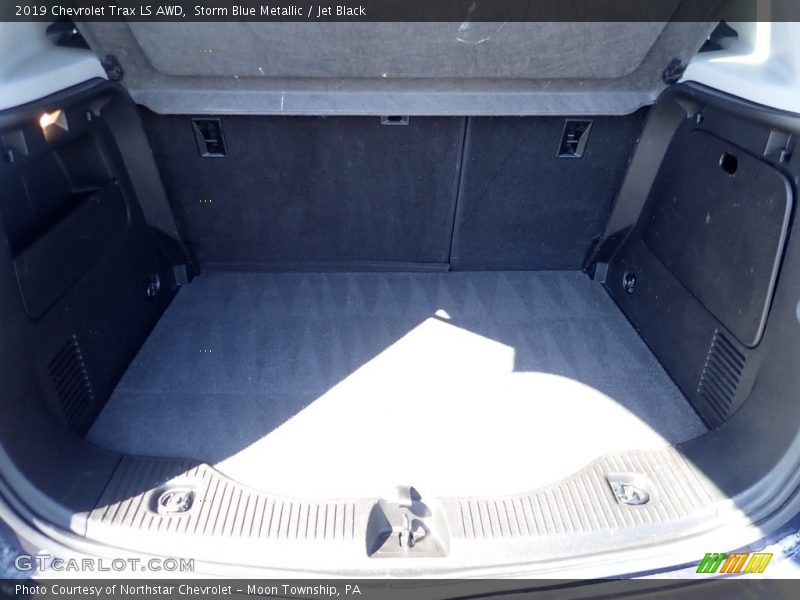 Storm Blue Metallic / Jet Black 2019 Chevrolet Trax LS AWD
