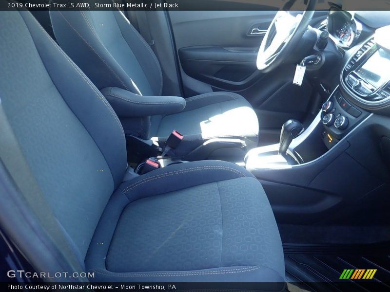 Storm Blue Metallic / Jet Black 2019 Chevrolet Trax LS AWD