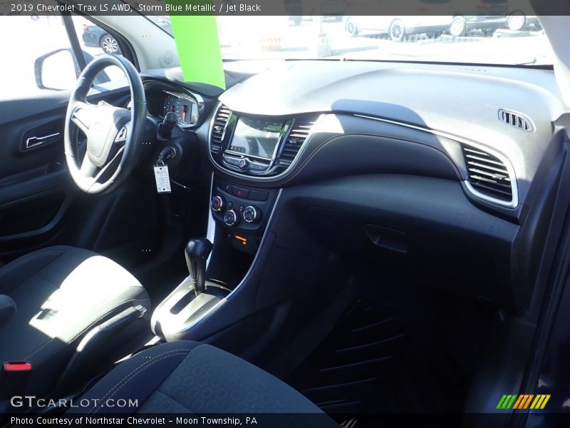 Storm Blue Metallic / Jet Black 2019 Chevrolet Trax LS AWD