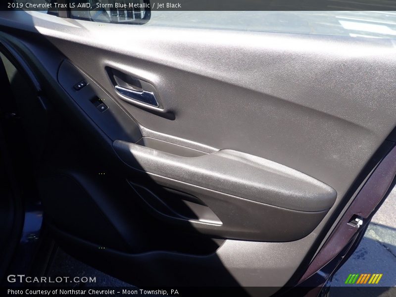 Storm Blue Metallic / Jet Black 2019 Chevrolet Trax LS AWD